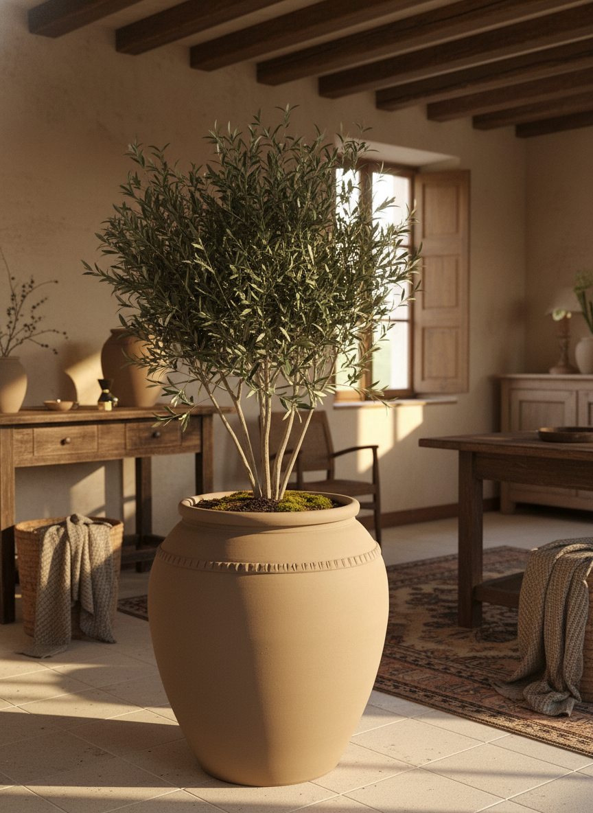 Vaso Terracota LUMA A - 45-73cm - Artesanal Português - Decoração"