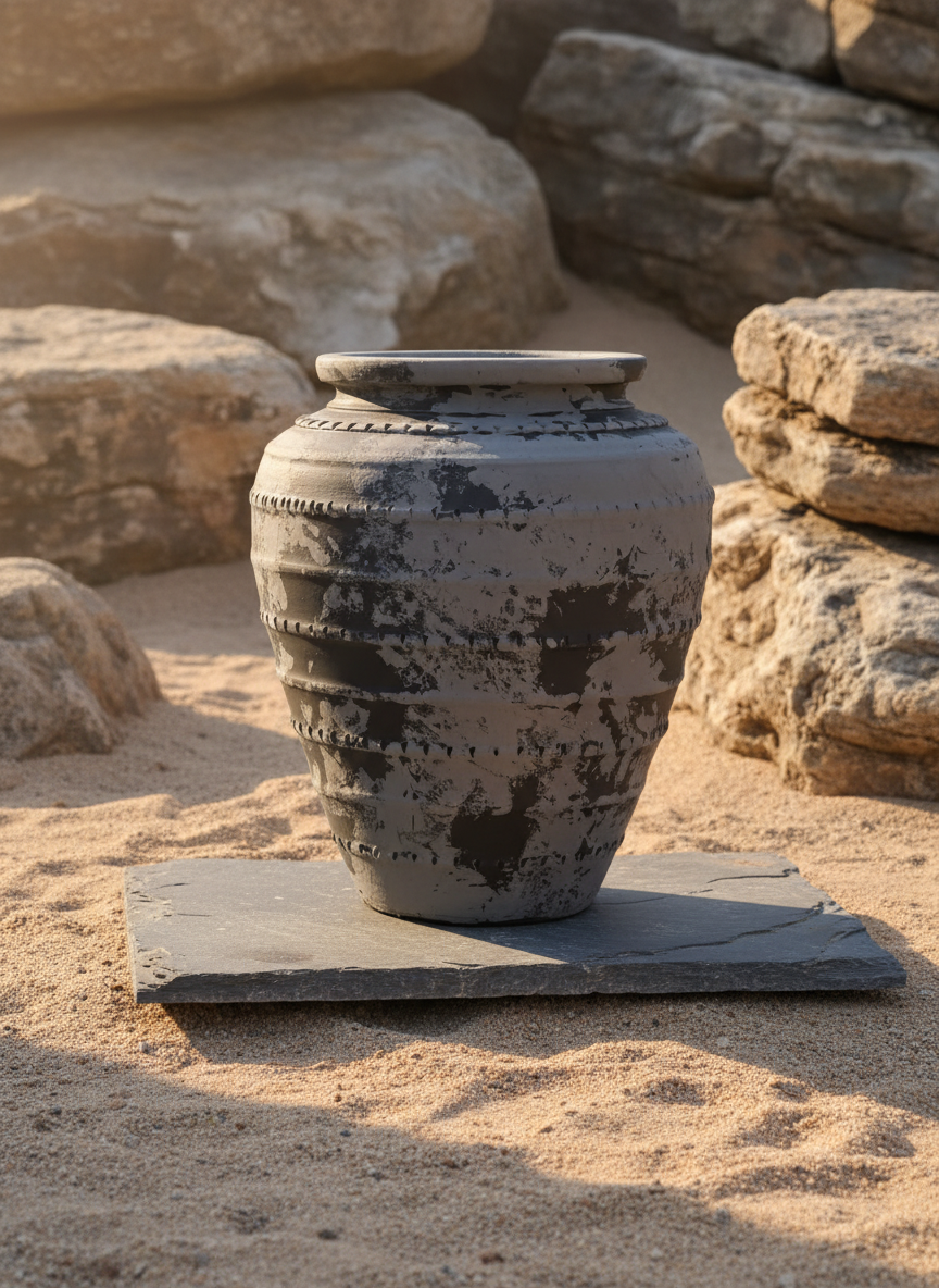 Vaso terracota artesanal Marua B feito à mão Portugal, decoração wabi-sabi, minimalista, rústico, mediterrânico, e outras. Decoração e design de interiores; decoração e design biofílico;