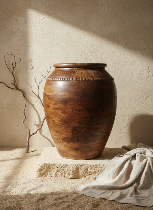 Vaso terracota artesanal RÚSTICO O handmade. Decoração wabi-sabi, minimalista, rústico, mediterrânico, Japandi e farmehouse. Decoração e design de interiores; decoração e design biofílico;