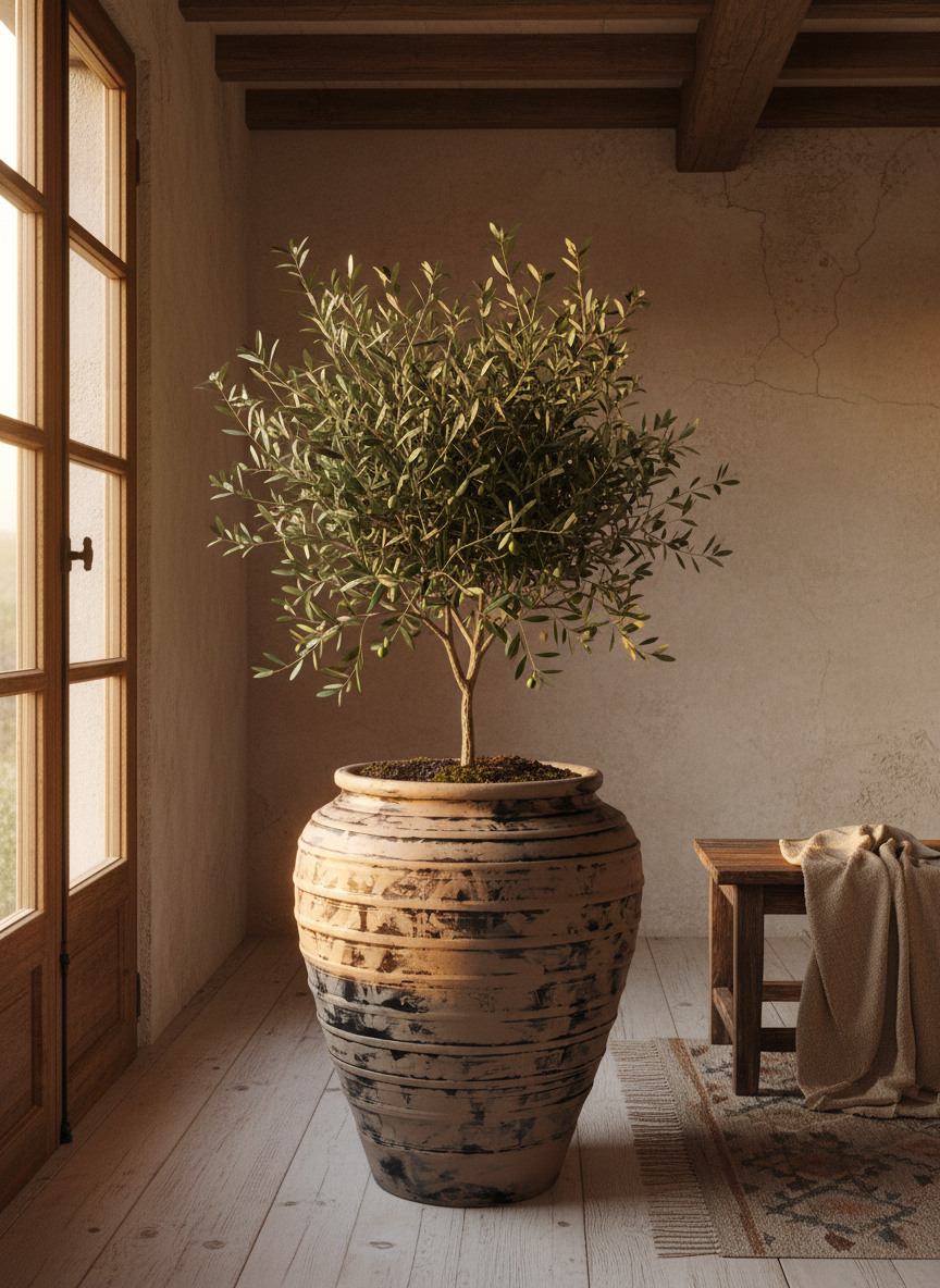 Vaso terracota artesanal Marua B feito à mão Portugal, decoração wabi-sabi, minimalista, rústico, mediterrânico, e outras. Decoração e design de interiores; decoração e design biofílico; 