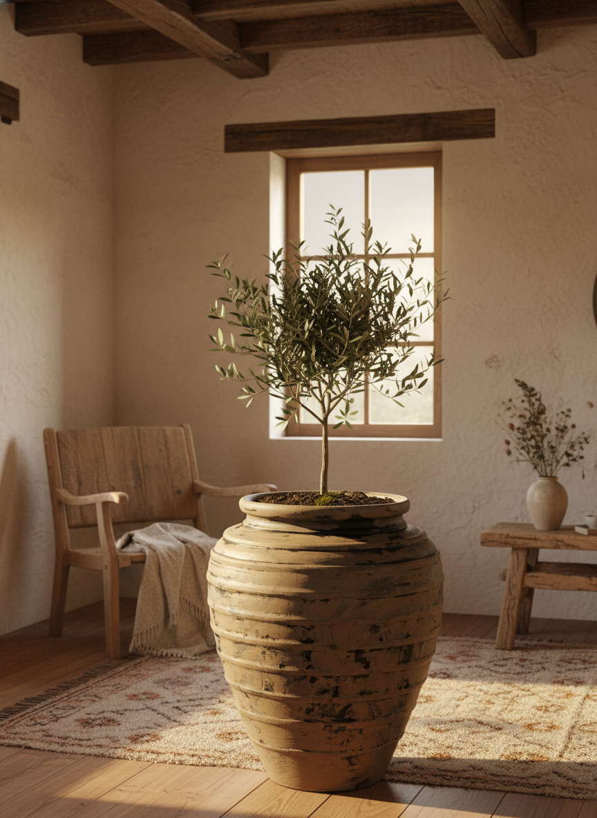 Vaso terracota artesanal Marua B feito à mão Portugal, decoração wabi-sabi, minimalista, rústico, mediterrânico, e outras. Decoração e design de interiores; decoração e design biofílico; 