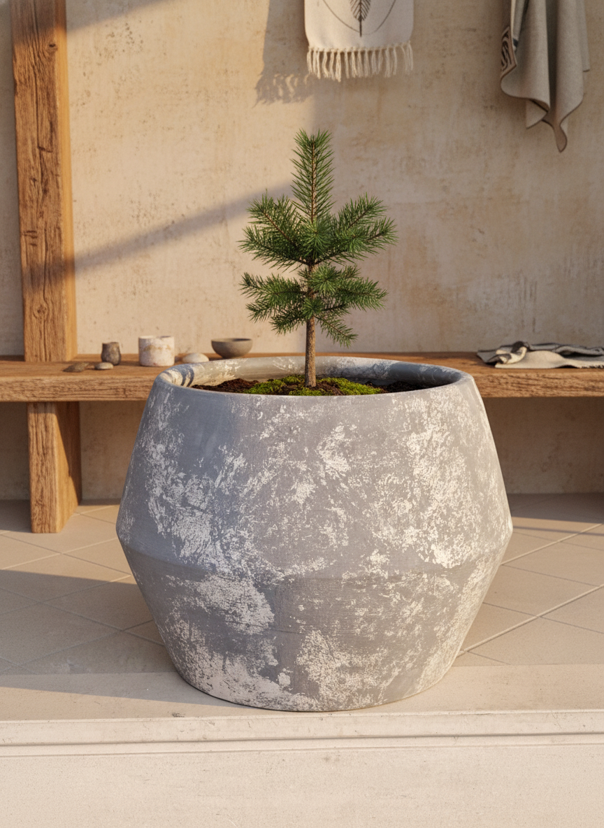 Vaso terracota artesanal Azura A feito à mão Portugal, decoração wabi-sabi, minimalista, rústico, mediterrânico, e outras. Decoração e design de interiores; decoração e design biofílico; 