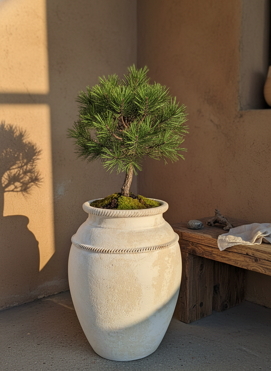 Vaso terracota artesanal Tamar A feito à mão Portugal, decoração wabi-sabi, minimalista, rústico, mediterrânico, e outras. Decoração e design de interiores; decoração e design biofílico; 