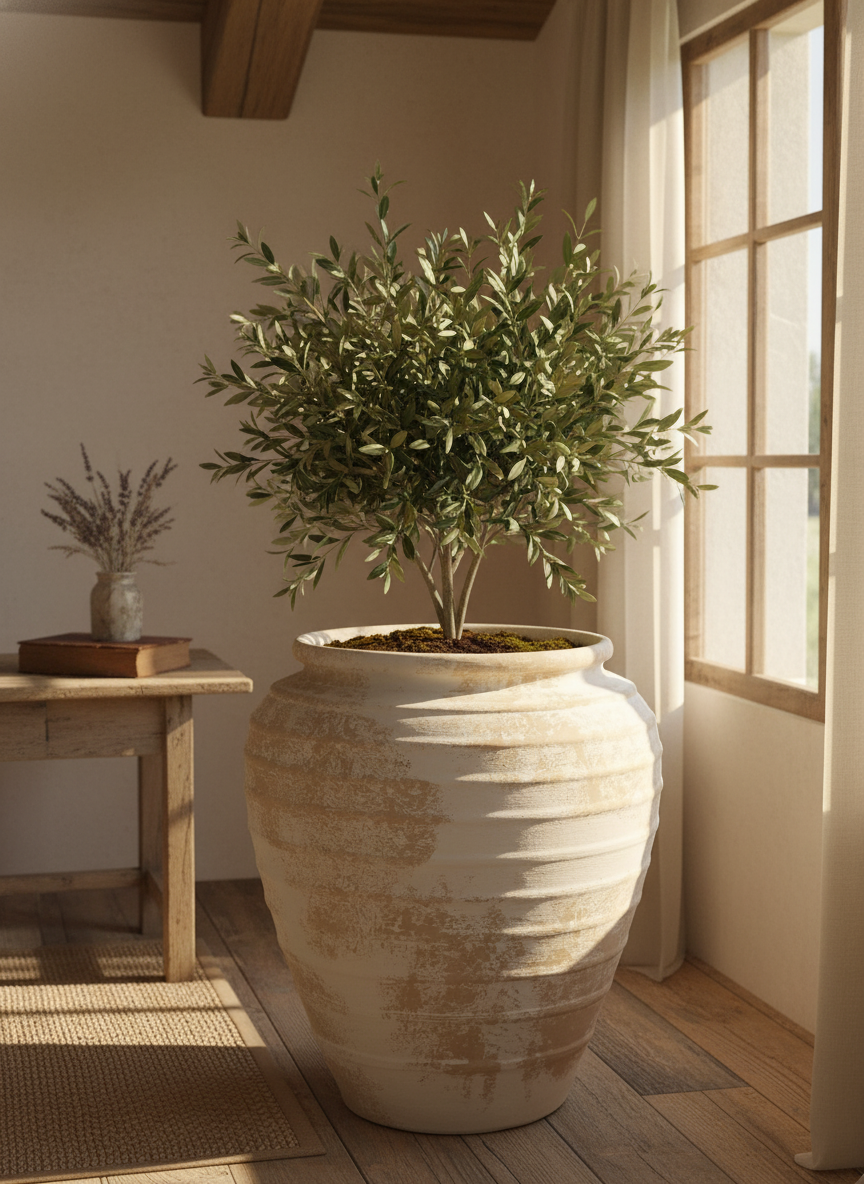 Vaso terracota artesanal Marua G, feito à mão Portugal. Estilo wabi-sabi, minimalista, rústico, mediterrânico, e outras. Decoração sustentável e design de interiores; design biofílico;