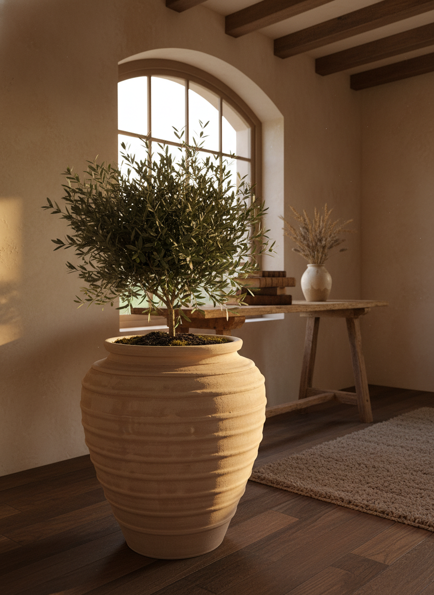 Vaso terracota artesanal Marua F, feito à mão Portugal, decoração wabi-sabi, minimalista, rústico, mediterrânico, e outras. Decoração sustentável e design de interiores; design biofílico;