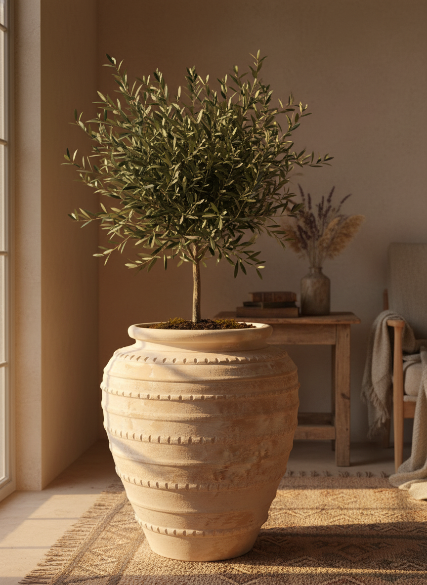 Vaso terracota artesanal Marua A feito à mão Portugal, decoração wabi-sabi, minimalista, rústico, mediterrânico, e outras. Decoração e design de interiores; decoração e design biofílico; 