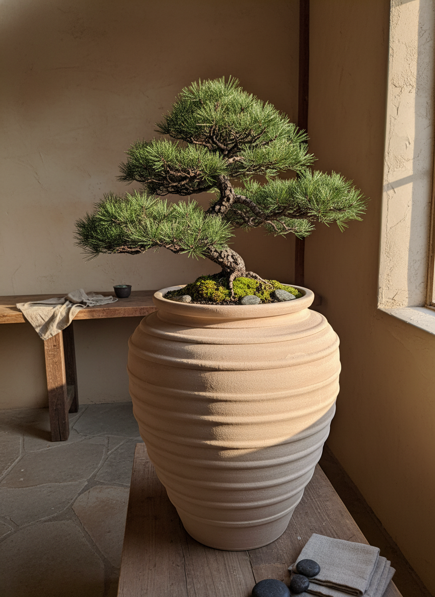 Vaso terracota artesanal Marua F, feito à mão Portugal, decoração wabi-sabi, minimalista, rústico, mediterrânico, e outras. Decoração sustentável e design de interiores; design biofílico;