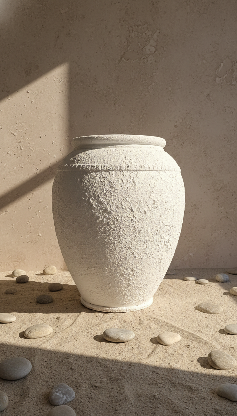 Vaso terracota artesanal Luma E, artesanalmente feito em Portugal, decoração wabi-sabi, minimalista, rústica, mediterrânica, cottagecore e farmhouse . Design de interiores; decoração e design biofílico;