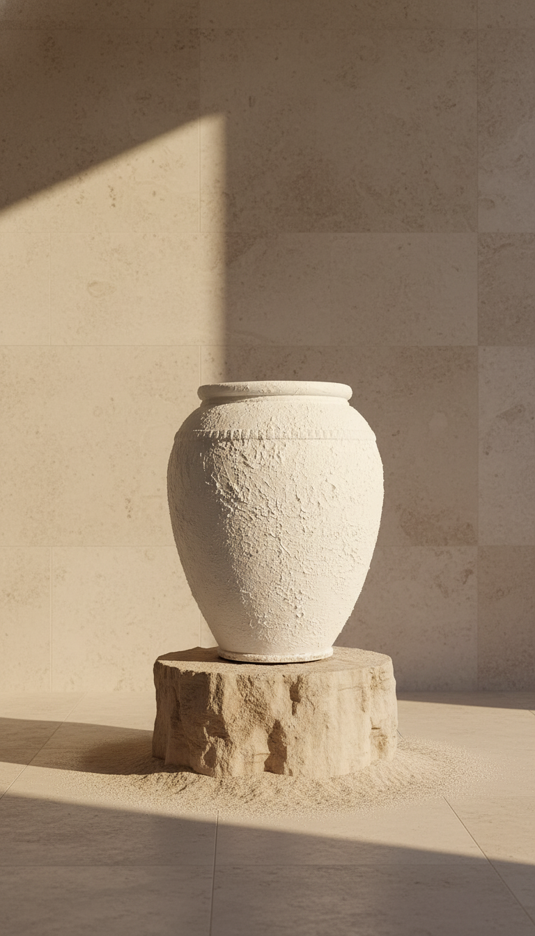 Vaso terracota artesanal Luma E, artesanalmente feito em Portugal, decoração wabi-sabi, minimalista, rústica, mediterrânica, cottagecore e farmhouse . Design de interiores; decoração e design biofílico;