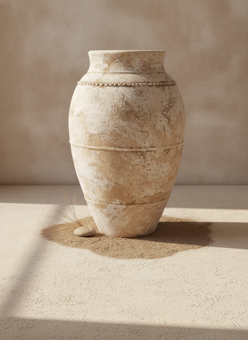 Vaso terracota artesanal  EXC 24, handmade em Portugal. Decoração orgânica. Design de interiores sustentável; design biofílico.   Decoração orgânica; Decoração wabi-sabi, farmhouse, Japandi, minimalista, mediterrânica, cottagecore e moderno.
