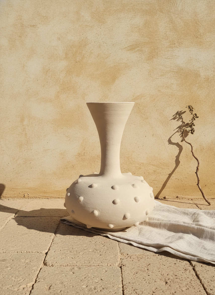 Conjunto de 3 vasos de terracota artesanal  EXC 22, handmade em Portugal. Design de interiores sustentável; design biofílico. Decoração wabi-sabi, farmhouse, Japandi, minimalista, mediterrânica, cottagecore e moderno.  Decoração orgânica;