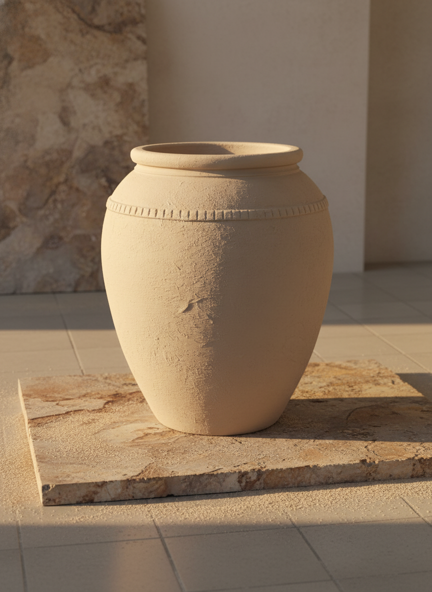Vaso terracota artesanal Luma D, artesanalmente feito em Portugal, decoração wabi-sabi, minimalista, rústica, mediterrânica, cottagecore e farmhouse . Design de interiores; decoração e design biofílico;