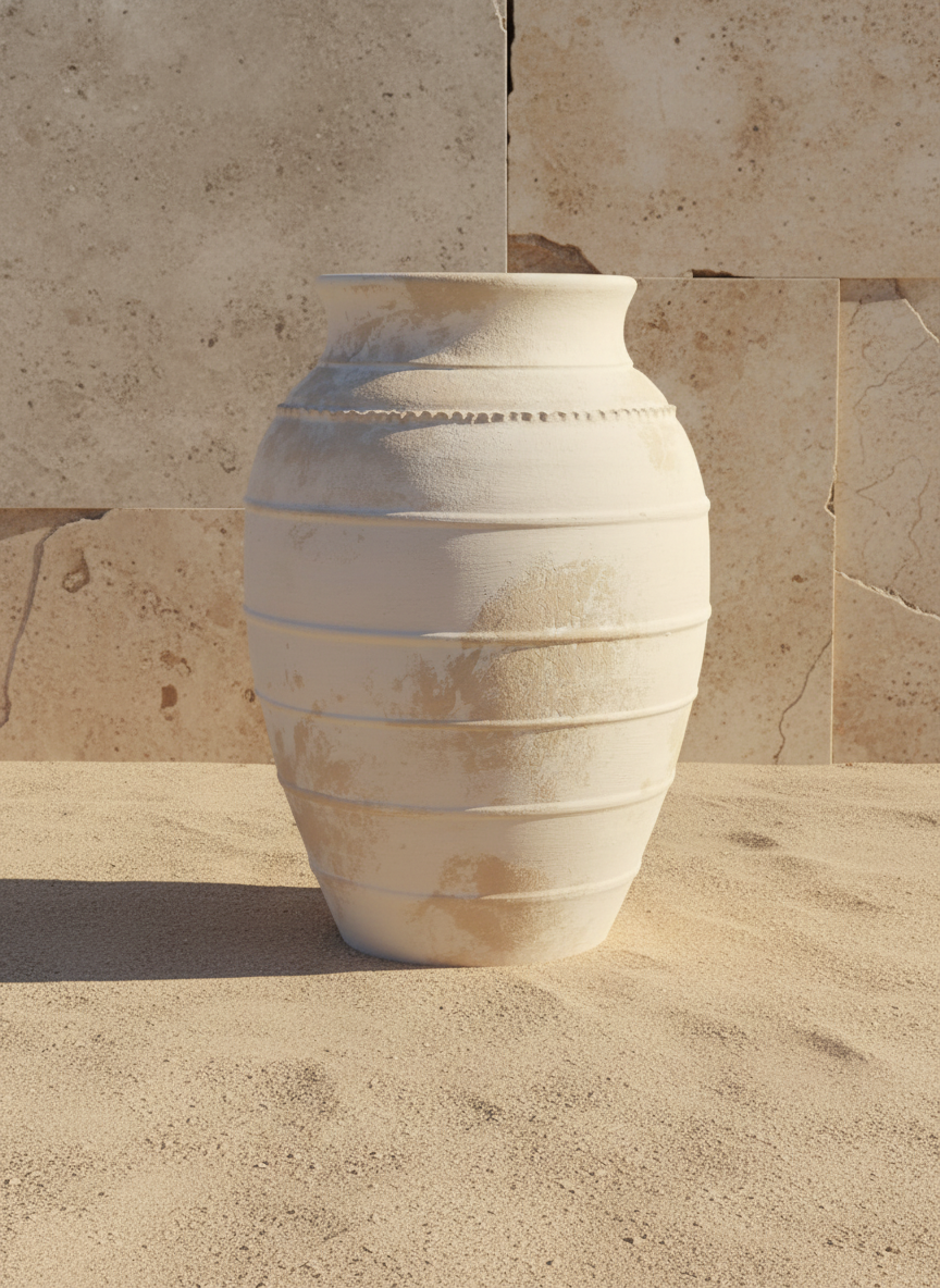 Vaso terracota artesanal LAMOUR F feito à mão Portugal. Decoração sustentável;decoração e design biofílico; Decoração minimalista, wabi-sabi, rústica, mediterrânico e farmehouse.  Design de interiores; 