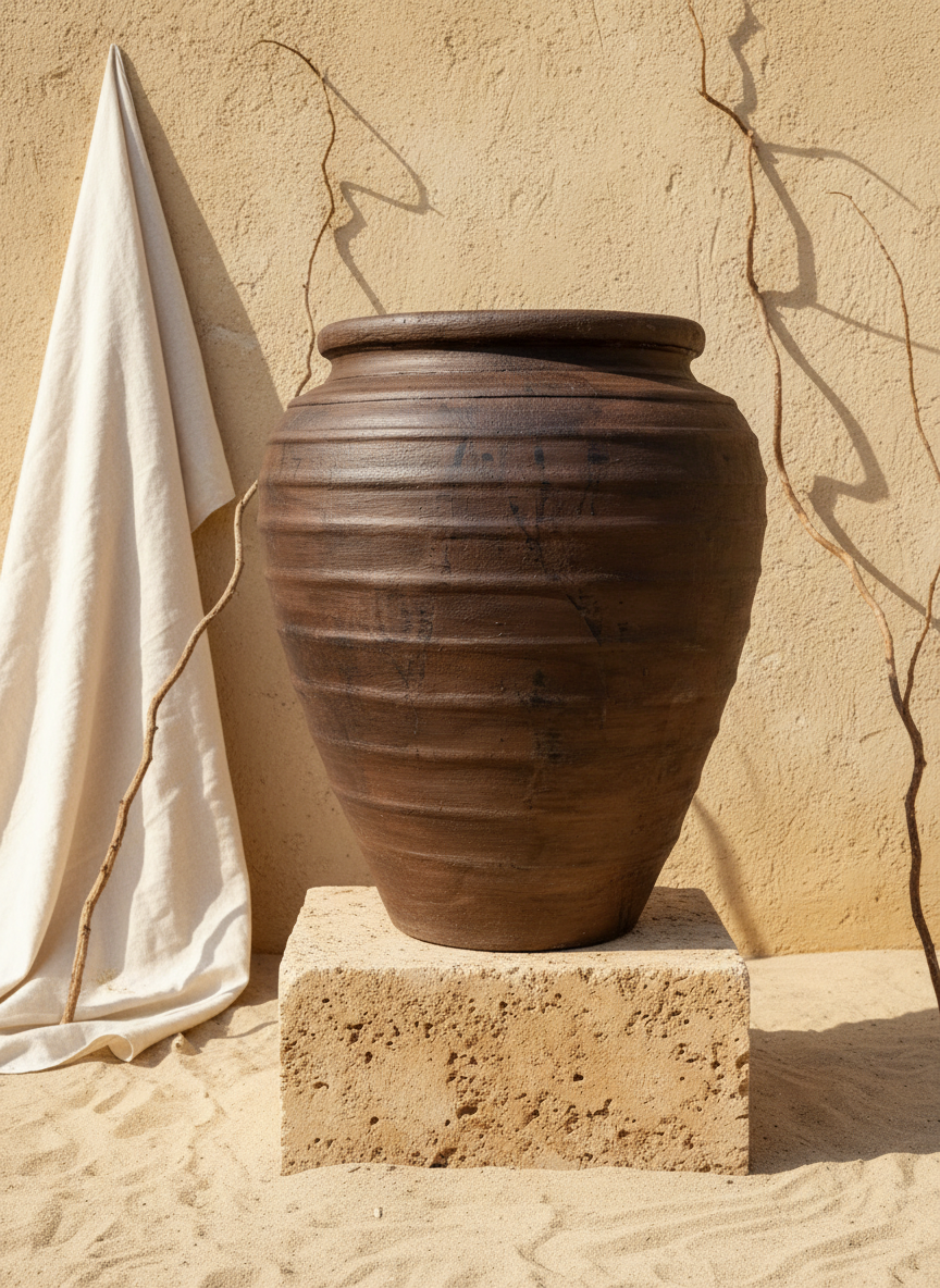 Vaso terracota artesanal Rústico E, feito  em Portugal. Decoração  minimalista, rústico, mediterrânico, farmhouse e cottage. Decoração de interiores; Design biofílico; Decoração sustentável