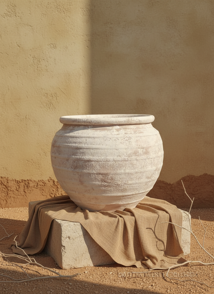Vaso terracota artesanal  EXC 7, feito à mão em Portugal.  Decoração wabi-sabi, farmhouse, Japandi, minimalista, mediterrânica, cottagecore e moderno.  Decoração orgânica sustentável; design biofílico;
