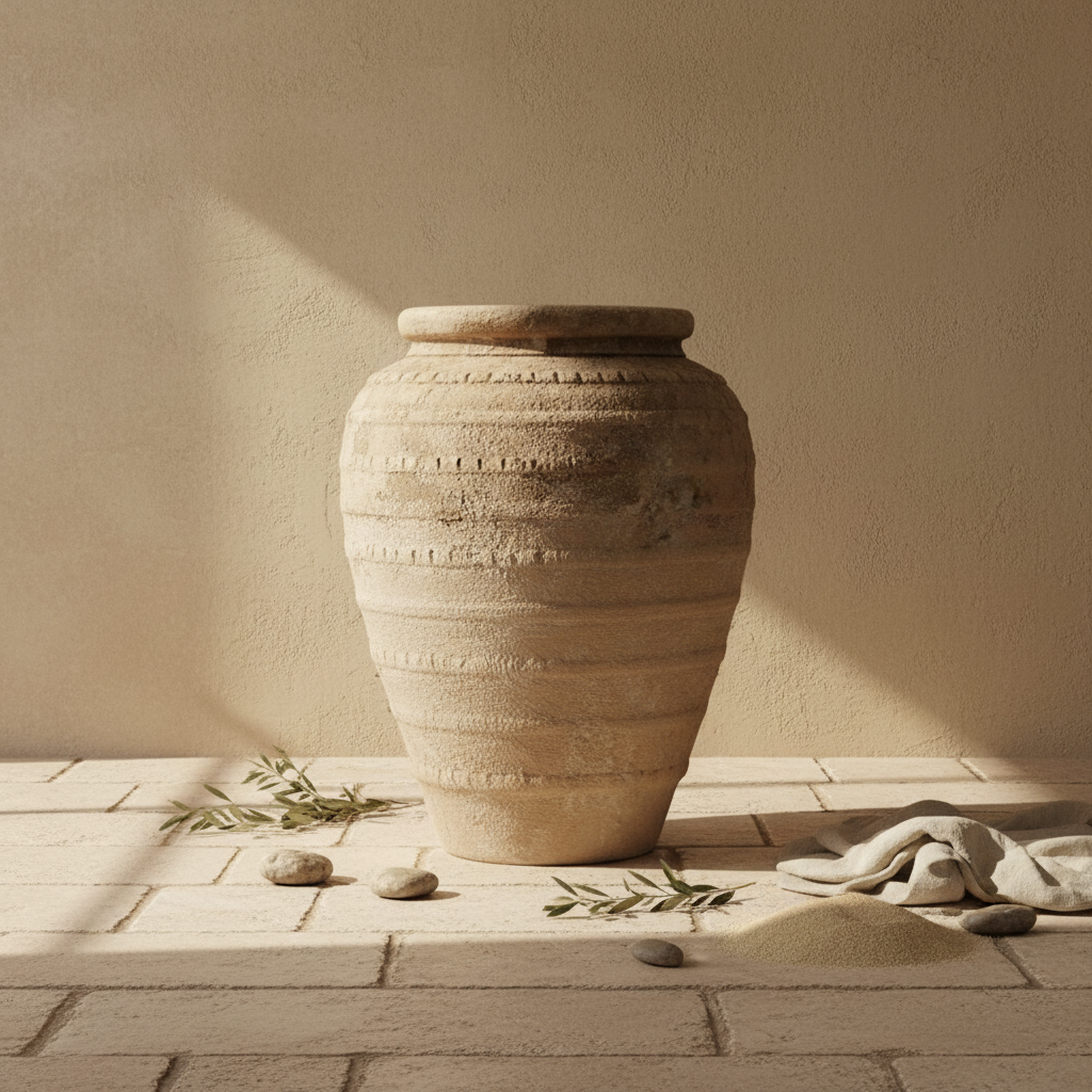Vaso terracota artesanal Marua D, MADE IN Portugal. Decoração orgânica; Estilo wabi-sabi, minimalista, rústico, mediterrânico, moderno e outras. Decoração sustentável e design de interiores; design biofílico;
