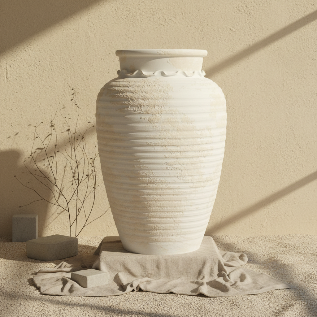 Vaso terracota artesanal EXCLUSIVO Y.2 feito à mão Portugal. Decoração sustentável; decoração e design biofílico; Decoração minimalista, wabi-sabi, rústica, mediterrânico e farmehouse.  Design de interiores; 