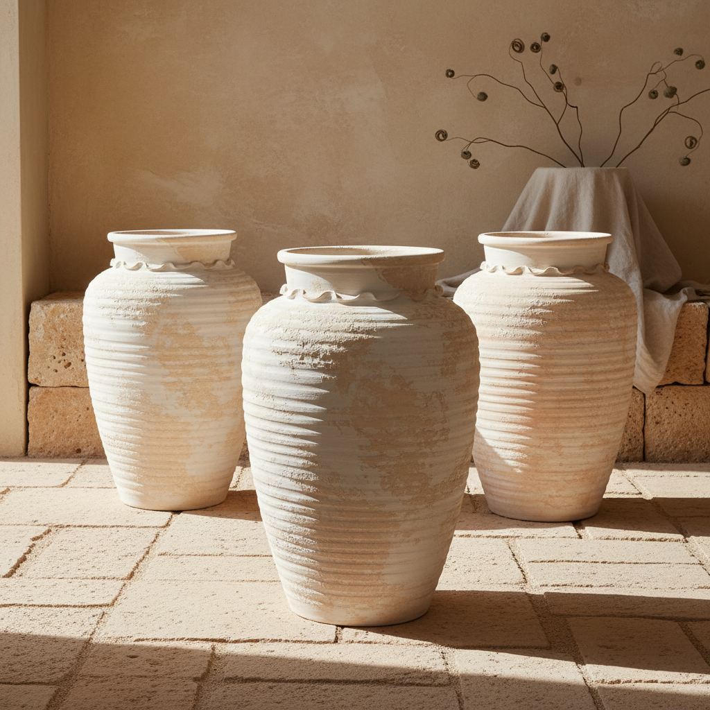 Vaso terracota artesanal EXCLUSIVO Y.2 feito à mão Portugal. Decoração sustentável; decoração e design biofílico; Decoração minimalista, wabi-sabi, rústica, mediterrânico e farmehouse.  Design de interiores; 