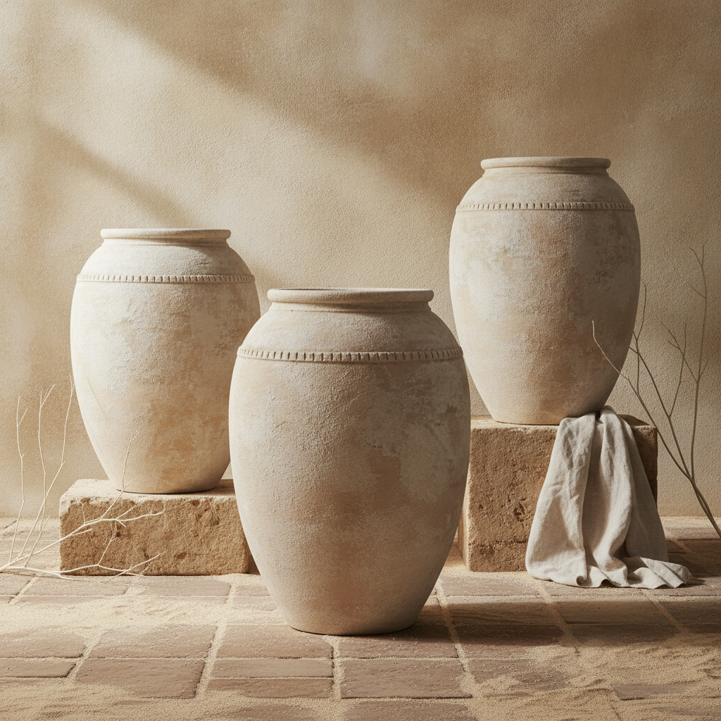 Vaso terracota artesanal  EXC 25, handmade em Portugal. Estilo mediterranico. Decoração orgânica. Design de interiores sustentável; design biofílico; Decoração wabi-sabi, farmhouse, Japandi, minimalista, mediterrânica, cottagecore e moderno.