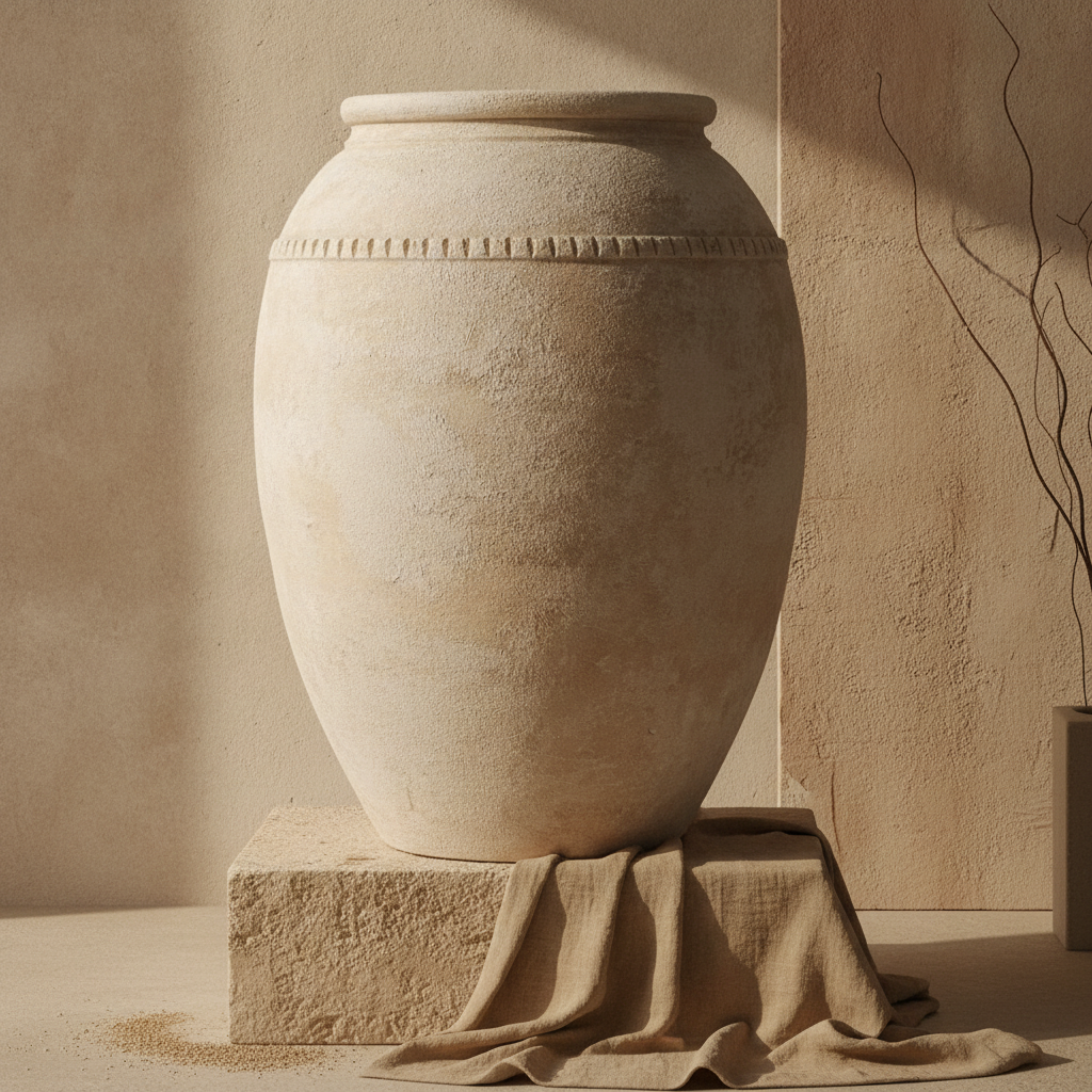 Vaso terracota artesanal  EXC 25, handmade em Portugal. Estilo mediterranico. Decoração orgânica. Design de interiores sustentável; design biofílico; Decoração wabi-sabi, farmhouse, Japandi, minimalista, mediterrânica, cottagecore e moderno.