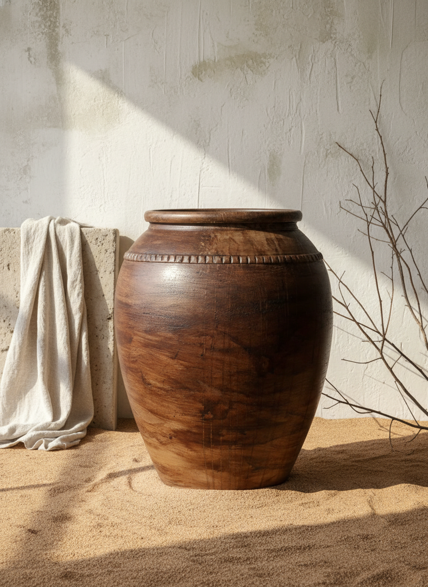 Vaso terracota artesanal RÚSTICO O handmade. Decoração wabi-sabi, minimalista, rústico, mediterrânico, Japandi e farmehouse. Decoração e design de interiores; decoração e design biofílico;
