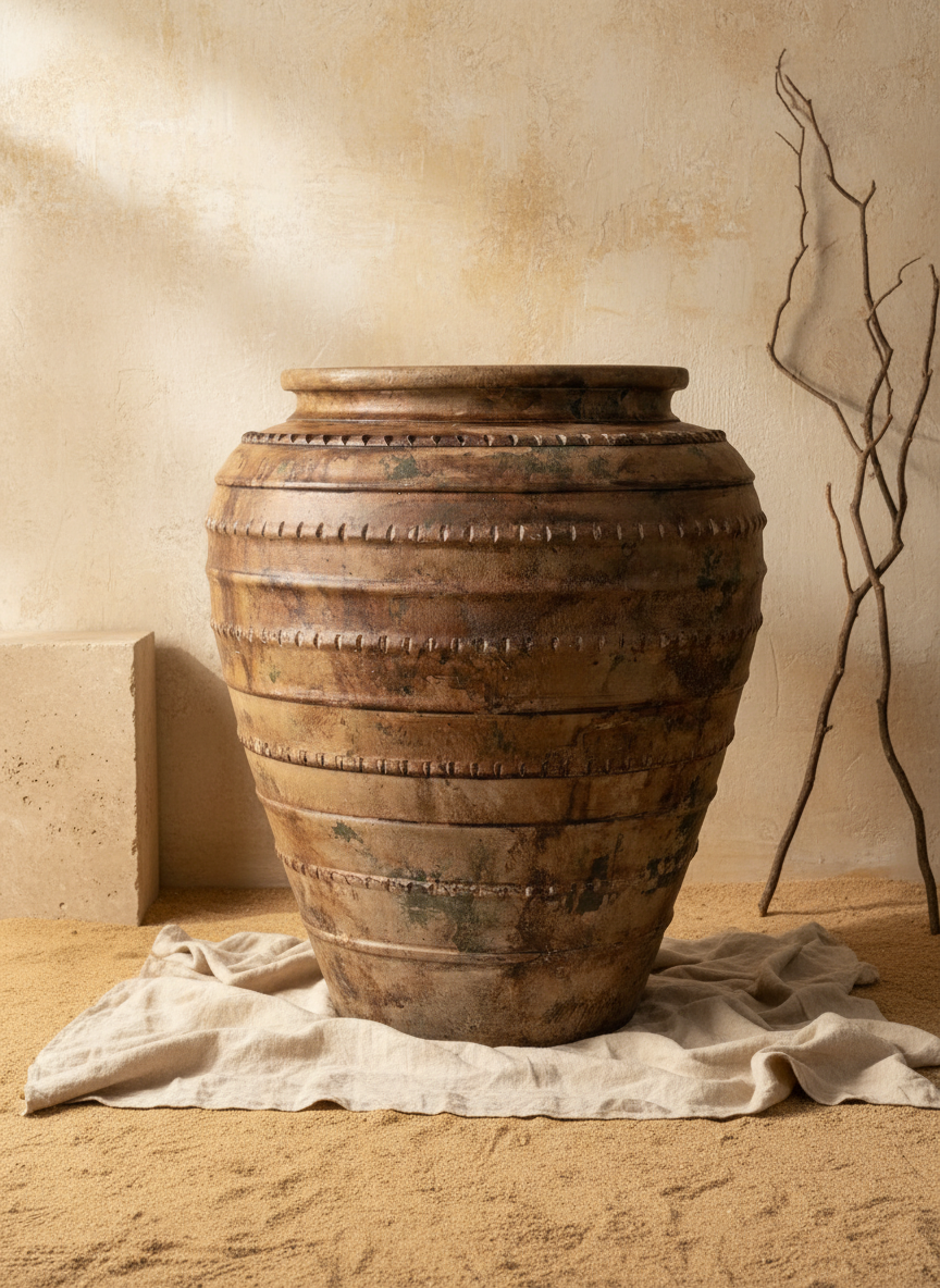 Vaso terracota artesanal Rústico B, feito   à mão em Portugal. Decoração  minimalista, rústico, mediterrânico, farmhouse e cottage. Decoração de interiores; Design biofílico; Decoração sustentável