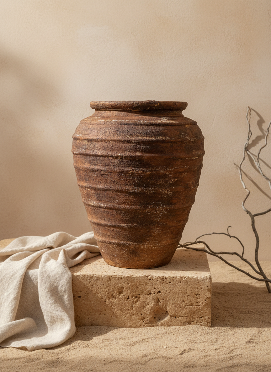 Decoração Orgânica RÚSTICO A | Vaso Terracota 45-75cm