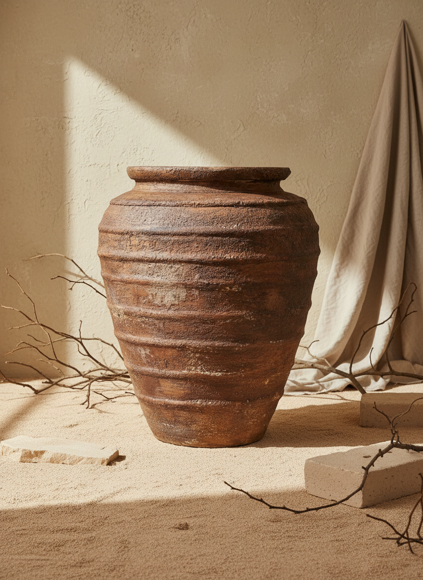 Decoração Orgânica RÚSTICO A | Vaso Terracota 45-75cm