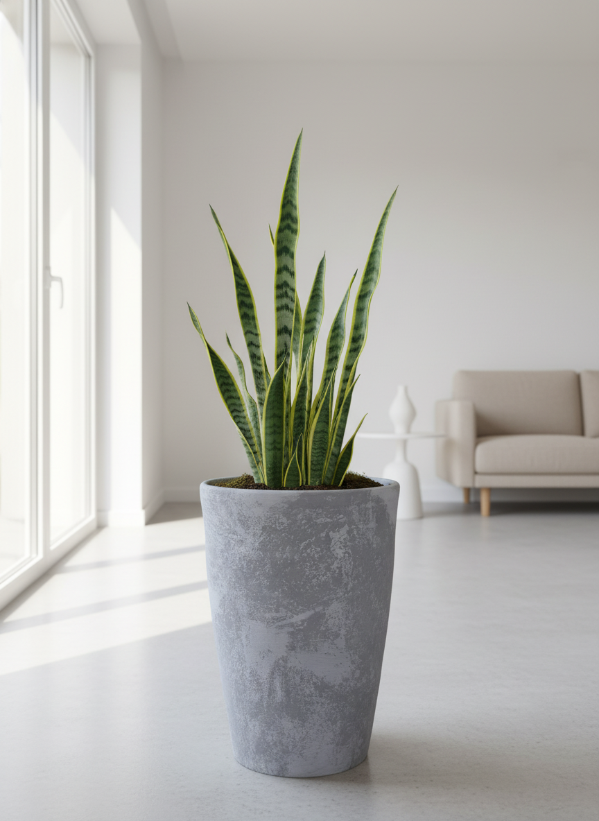 Vaso terracota artesanal Zahura A, feito à mão Portugal. Design natural e decoração sustentável. Perfeito nos estilos Japandi, minimalista, rústico, farmhouse e moderno e wabi-sabi. Decoração de interiores; design biofílico;