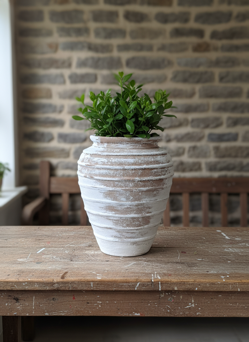 Vaso terracota artesanal Marua D feito à mão Portugal, decoração wabi-sabi, minimalista, rústico, mediterrânico, e outras. Decoração e design de interiores; decoração e design biofílico;