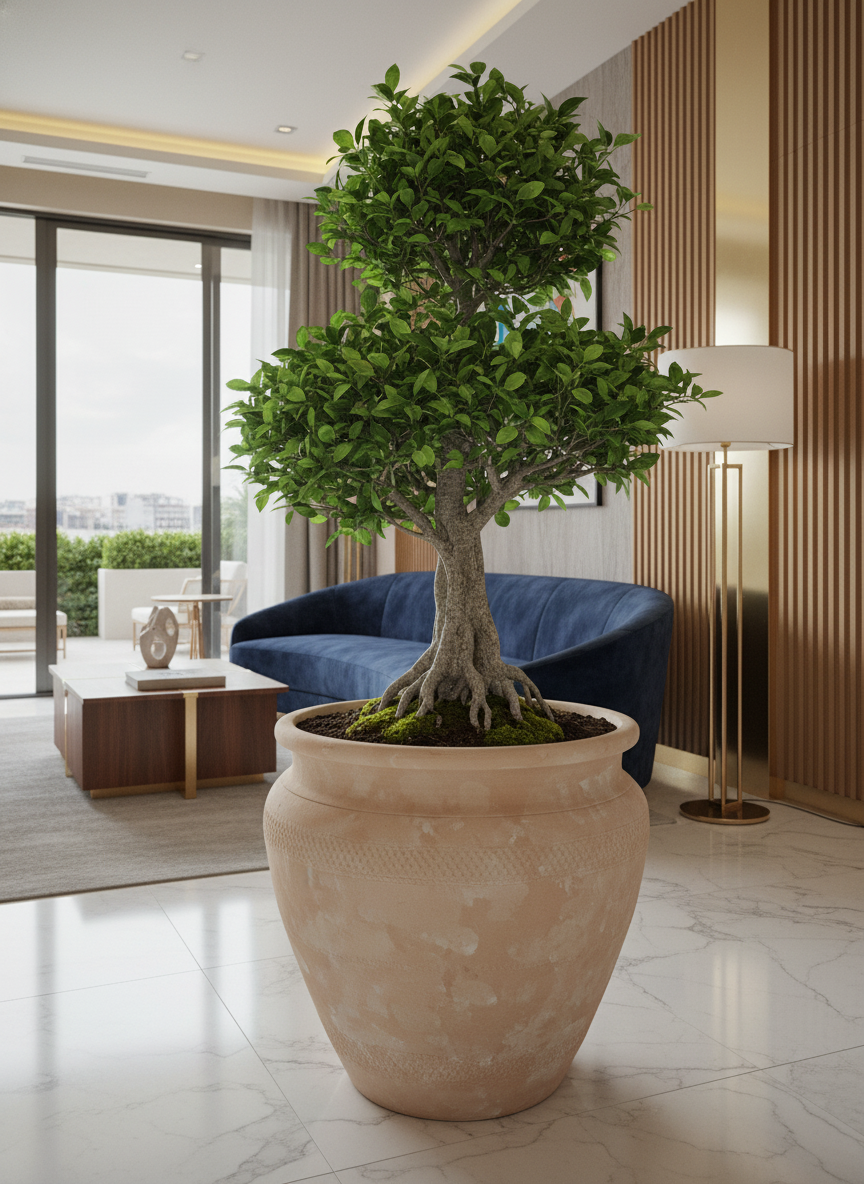 Vaso terracota artesanal Alura B feito à mão Portugal, decoração Japandi, minimalista, rústico, mediterrânico, cottagecore, farmhouse. Decoração e design de interiores; decoração e design biofílico;