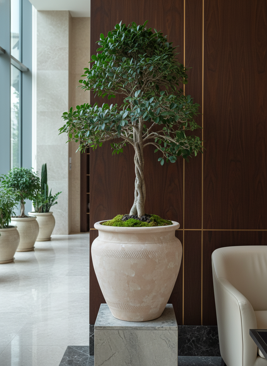 Vaso terracota artesanal Alura B feito à mão Portugal, decoração Japandi, minimalista, rústico, mediterrânico, cottagecore, farmhouse. Decoração e design de interiores; decoração e design biofílico;