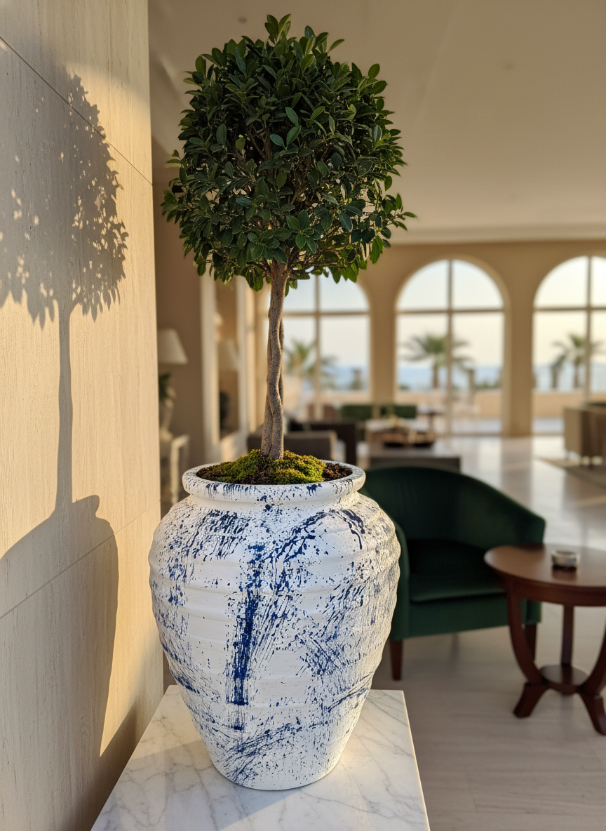 Vaso terracota artesanal feito à mão em Portugal, decoração Japandi, minimalista, rústico, mediterrânico, farmhouse, modern decor. Decoração e design de interiores; decoração e design biofílico;