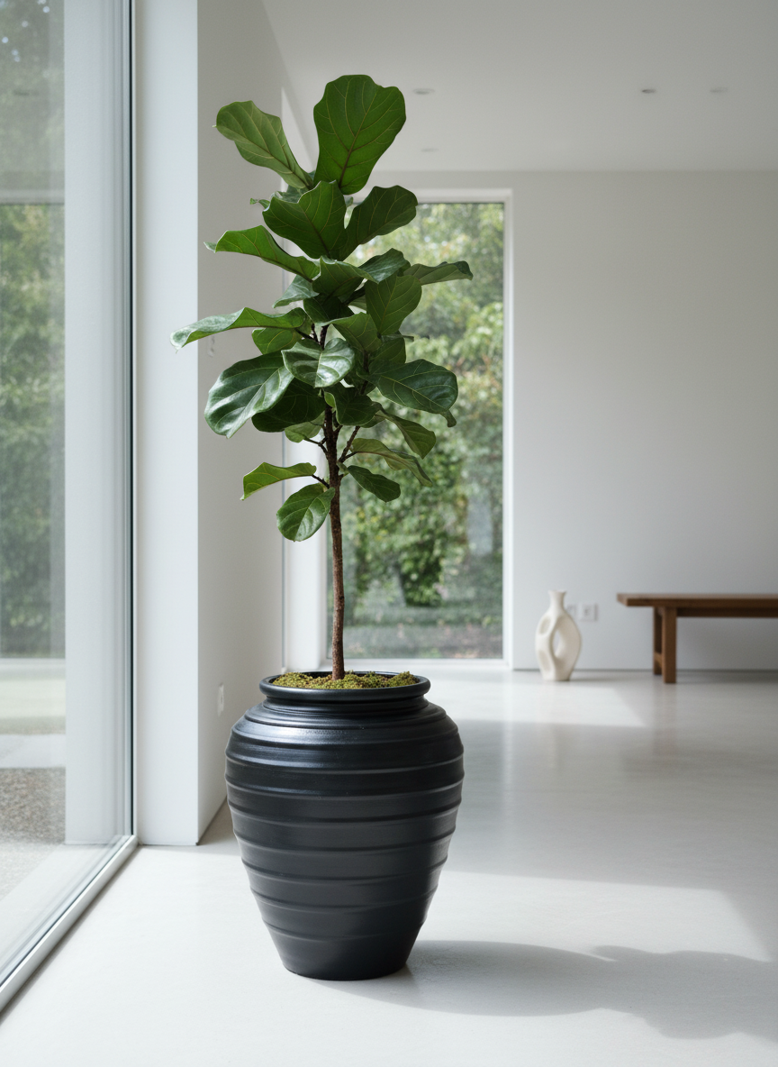 Vaso terracota artesanal Safi D feito à mão Portugal, decoração wabi-sabi, minimalista, rústico, mediterrânico, e outras. Decoração e design de interiores; decoração e design biofílico;