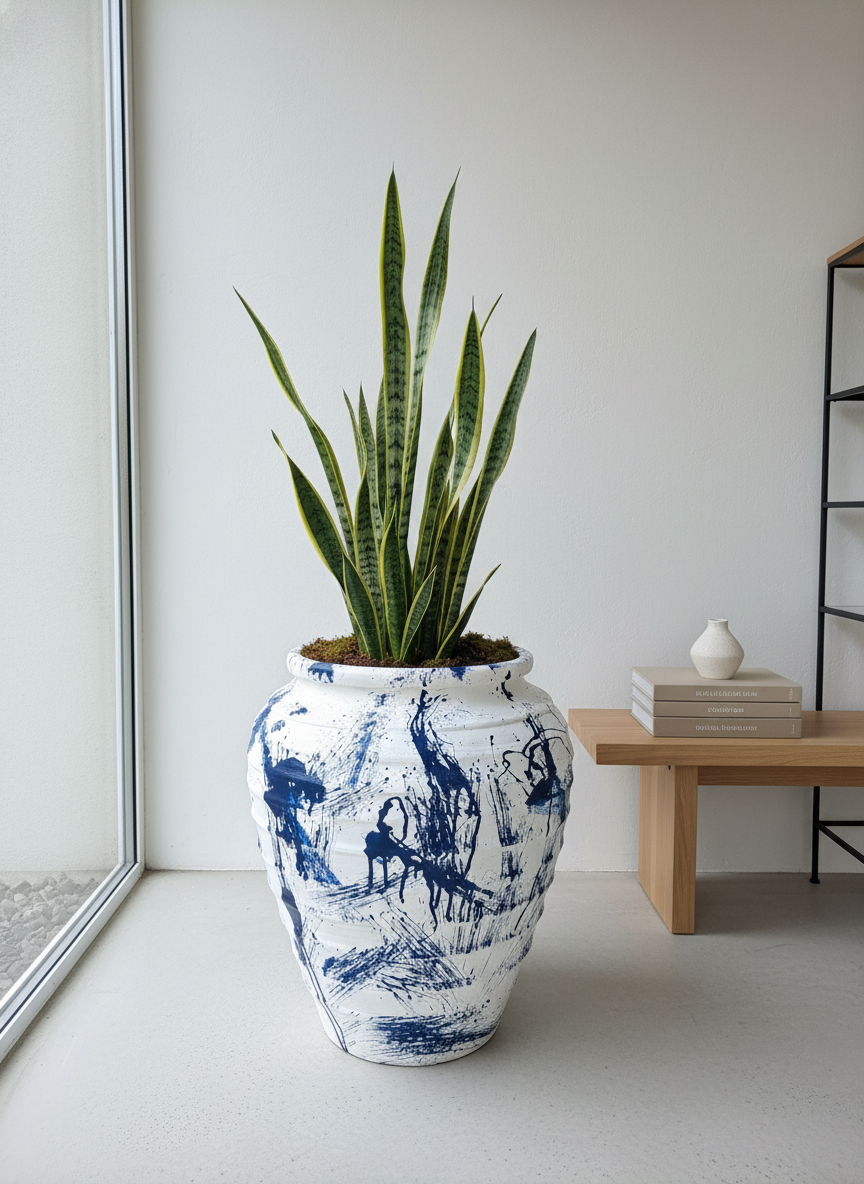 Vaso terracota artesanal Safi B feito à mão Portugal, decoração wabi-sabi, minimalista, rústico, mediterrânico, e outras. Decoração e design de interiores; decoração e design biofílico;