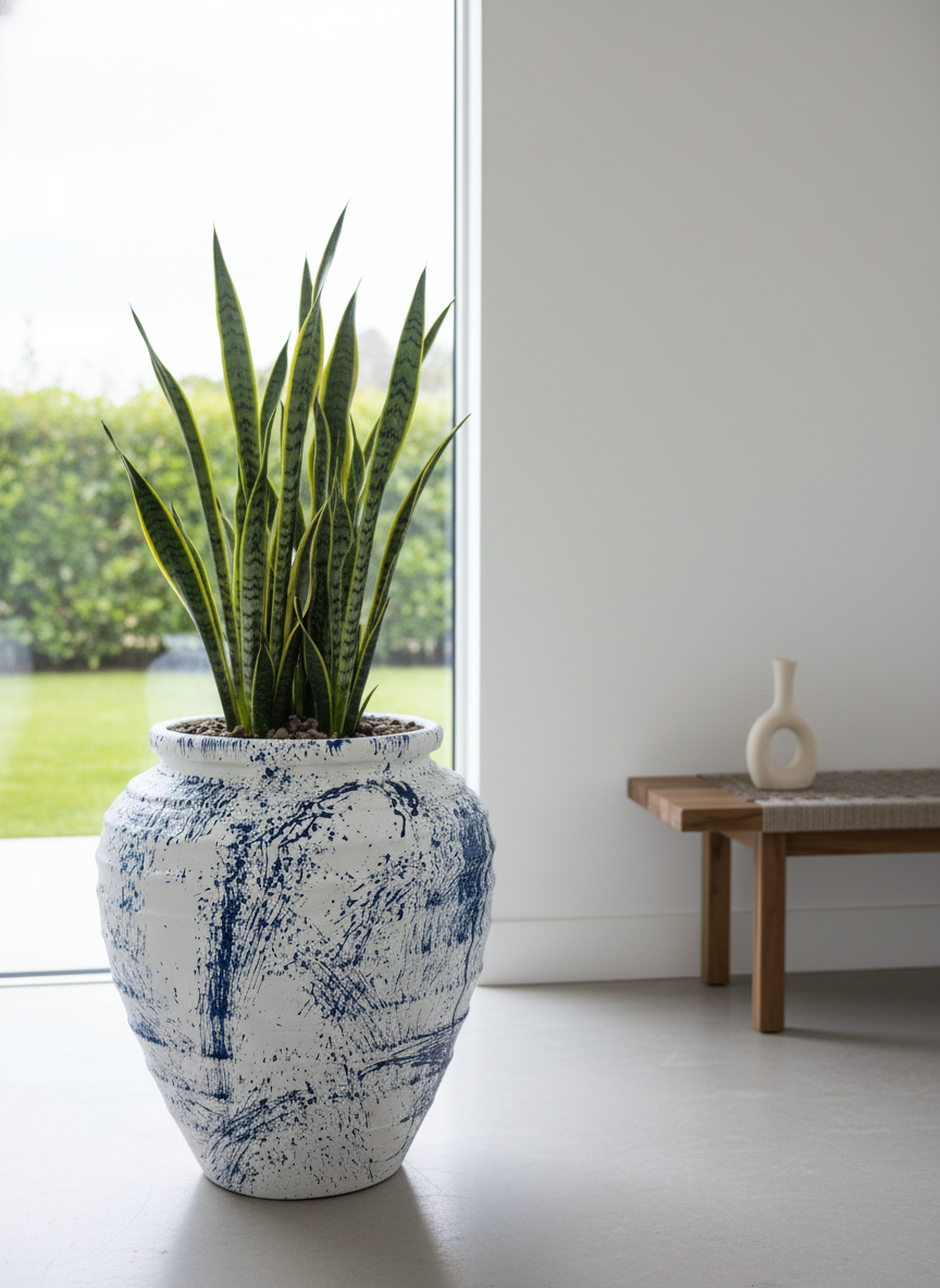 Vaso terracota artesanal feito à mão em Portugal, decoração Japandi, minimalista, rústico, mediterrânico, farmhouse, modern decor. Decoração e design de interiores; decoração e design biofílico;