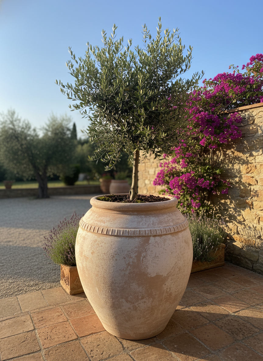 Vaso terracota artesanal Luma B feito à mão em Portugal, decoração wabi-sabi, minimalista, rústica, mediterrânica, cottagecore e farmhouse . Decoração e design de interiores; decoração e design biofílico;