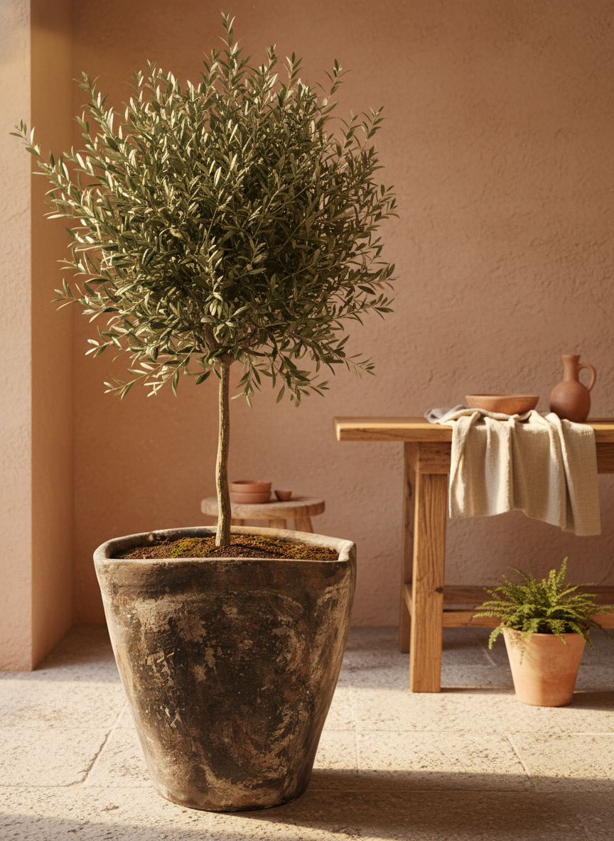 Vaso terracota artesanal  EXC 4, feito à mão Portugal, decoração wabi-sabi, farmhouse, Japandi, minimalista, mediterrânica, cottagecore e moderno. Decoração e design de interiores; decoração e design biofílico;