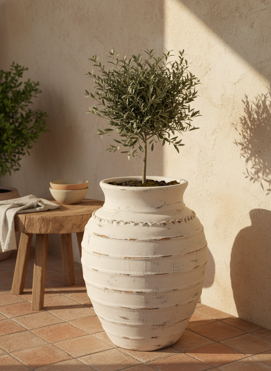 Vaso terracota artesanal Exclusivo 3 feito à mão Portugal, decoração minimalista, wabi-sabi, rústica, mediterrânico e farmehouse. Decoração e design de interiores; decoração e design biofílico;