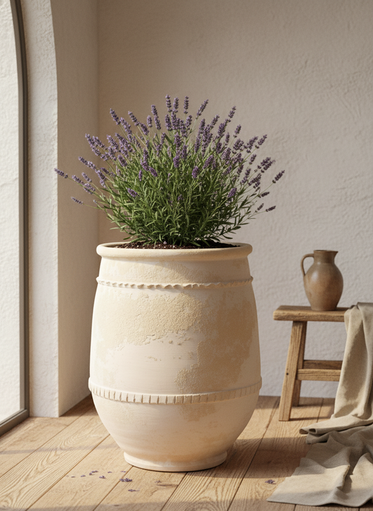 Vaso terracota artesanal Alba A feito à mão Portugal, decoração Japandi, minimalista, , mediterrânica, cottagecore; moderno, clean e outras. Decoração e design de interiores; decoração e design biofílico;