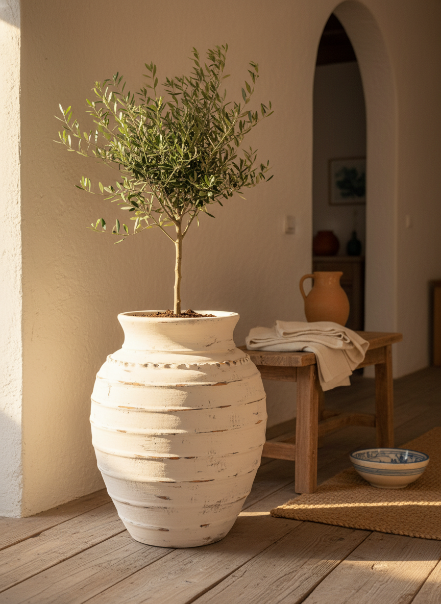 Vaso terracota artesanal Exclusivo 3 feito à mão Portugal, decoração minimalista, wabi-sabi, rústica, mediterrânico e farmehouse. Decoração e design de interiores; decoração e design biofílico;