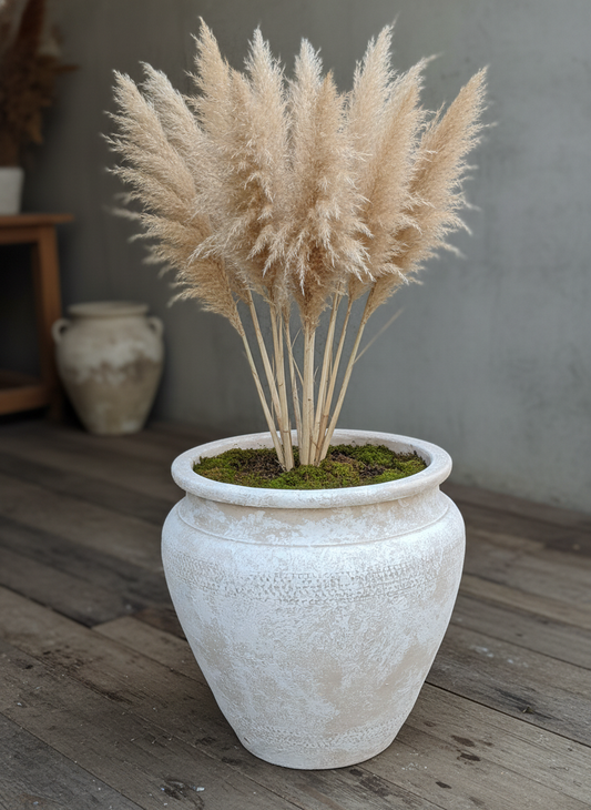 Vaso terracota artesanal Alura A feito à mão Portugal, decoração wabi-sabi, minimalista, rústico, mediterrânico, e outras. Decoração e design de interiores; decoração e design biofílico;