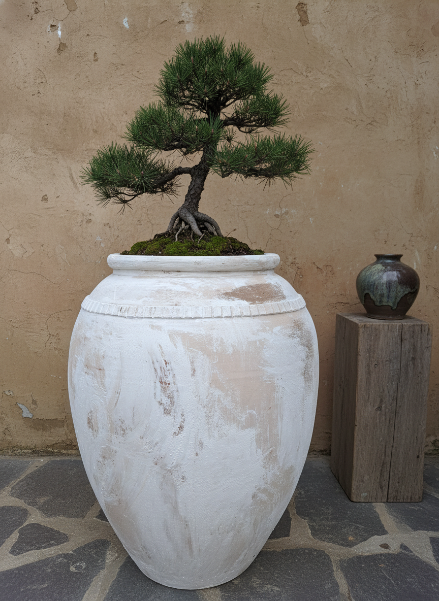 Vaso terracota artesanal  EXC 5, feito à mão Portugal, decoração wabi-sabi, farmhouse, Japandi, minimalista, mediterrânica, cottagecore e moderno. Decoração sustentável e design de interiores; design biofílico;