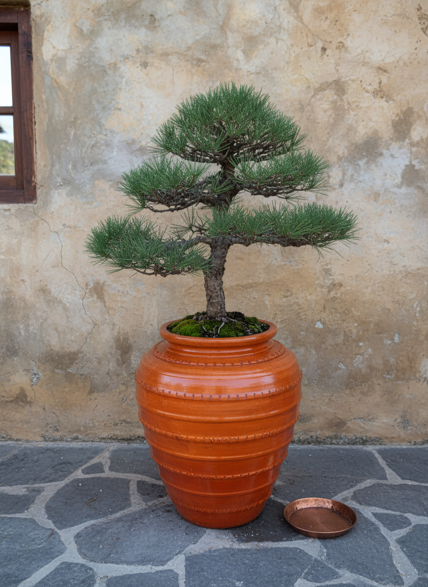 Vaso terracota artesanal  Safi G handmade em Portugal. Decoração sustentável nos estilos wabi-sabi, farmhouse, Japandi, minimalista, mediterrânica, cottagecore e moderno.  Design de interiores; design biofílico;