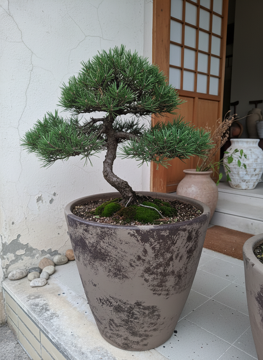 Vaso terracota artesanal Nura B feito à mão Portugal, decoração Japandi, minimalista, rústico, farmhouse e moderno. Decoração e design de interiores; decoração e design biofílico;