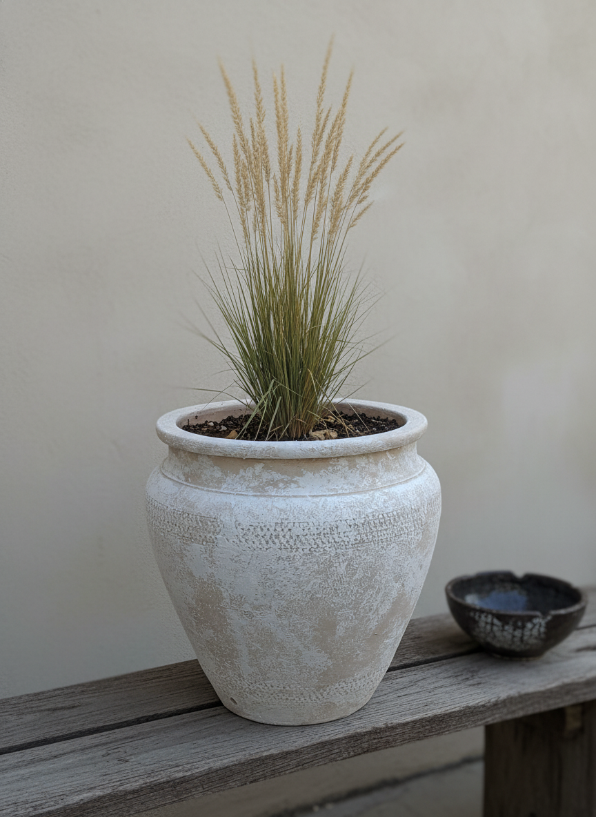 Vaso terracota artesanal Alura A feito à mão Portugal, decoração wabi-sabi, minimalista, rústico, mediterrânico, e outras. Decoração e design de interiores; decoração e design biofílico;
