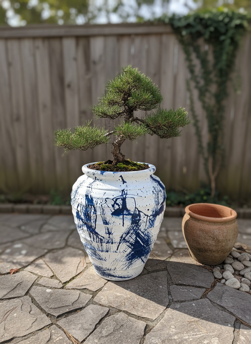 Vaso terracota artesanal Safi B feito à mão Portugal, decoração wabi-sabi, minimalista, rústico, mediterrânico, e outras. Decoração e design de interiores; decoração e design biofílico;