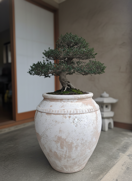 Vaso terracota artesanal Luma B feito à mão em Portugal, decoração wabi-sabi, minimalista, rústica, mediterrânica, cottagecore e farmhouse . Decoração e design de interiores; decoração e design biofílico;